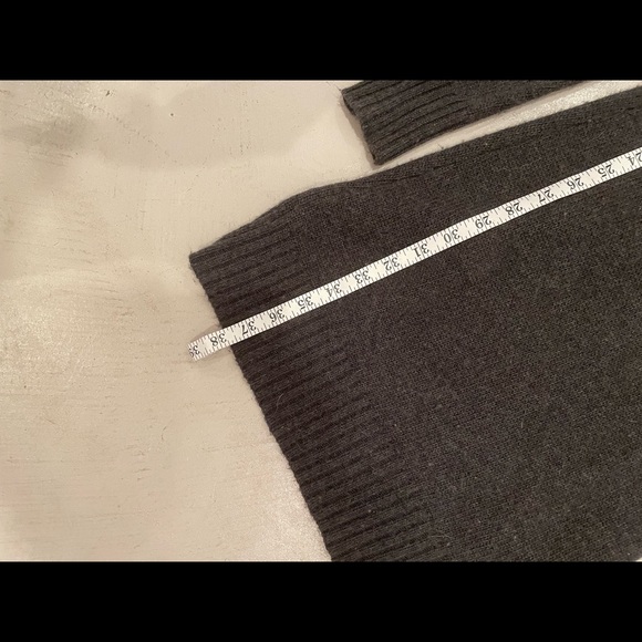 BCBG Merino Wool Cashmere Blend Turtleneck Sweater Dress - Picture 4 of 7